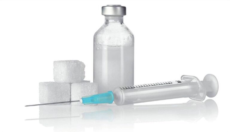 The main treatment for type 1 diabetes is insulin injections.